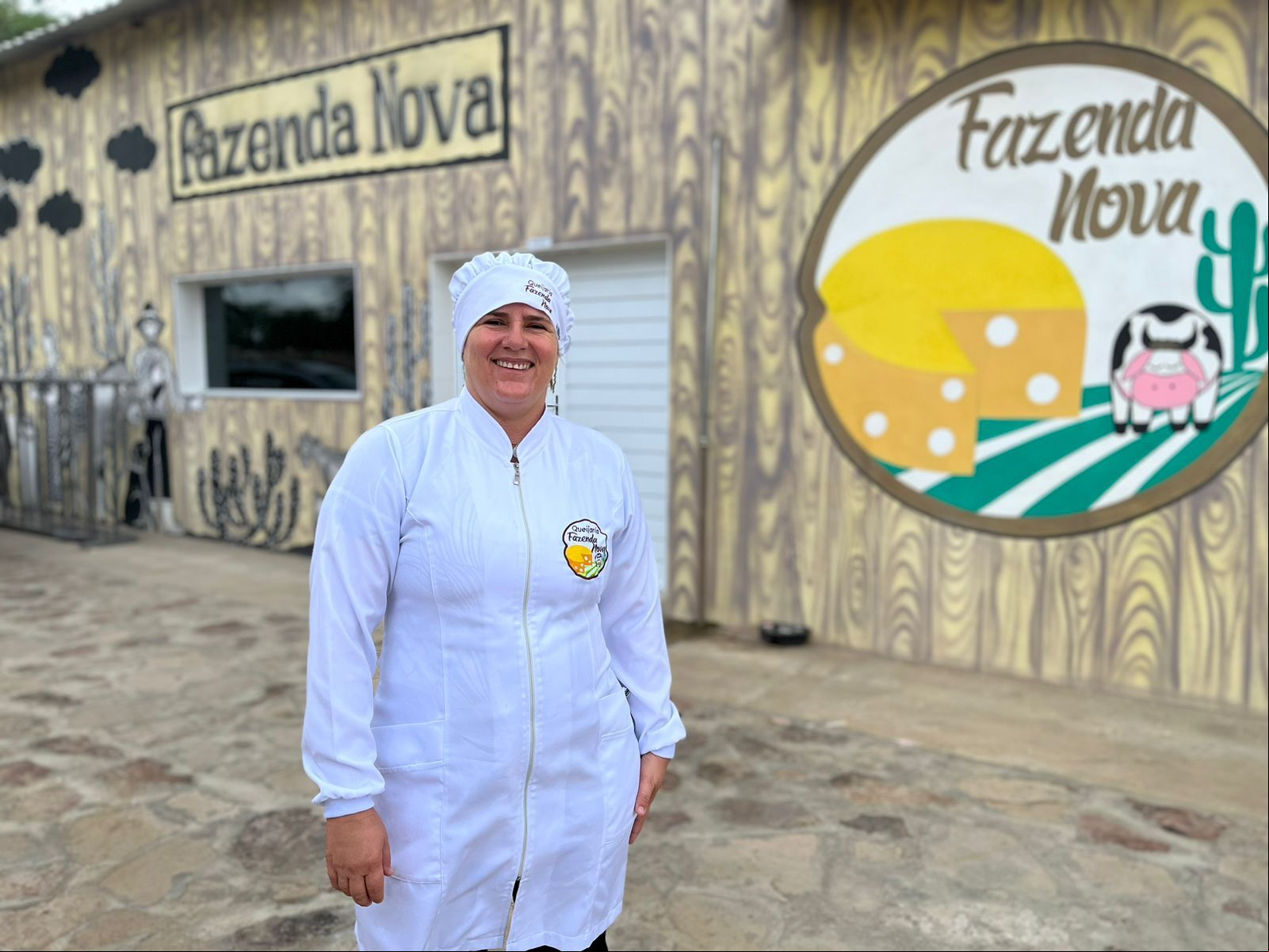 Maria Joseane investiu todos os recursos em sua queijaria